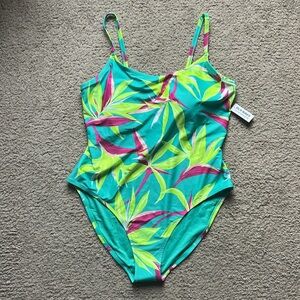 Old Navy Tropical One Piece Swimsuit